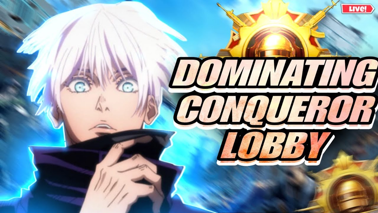 DOMINATING CONQUERORE LOBBY Y DAY-96@SukhuGamingYT #bgmilive#pubgmobile#Sukhuislive