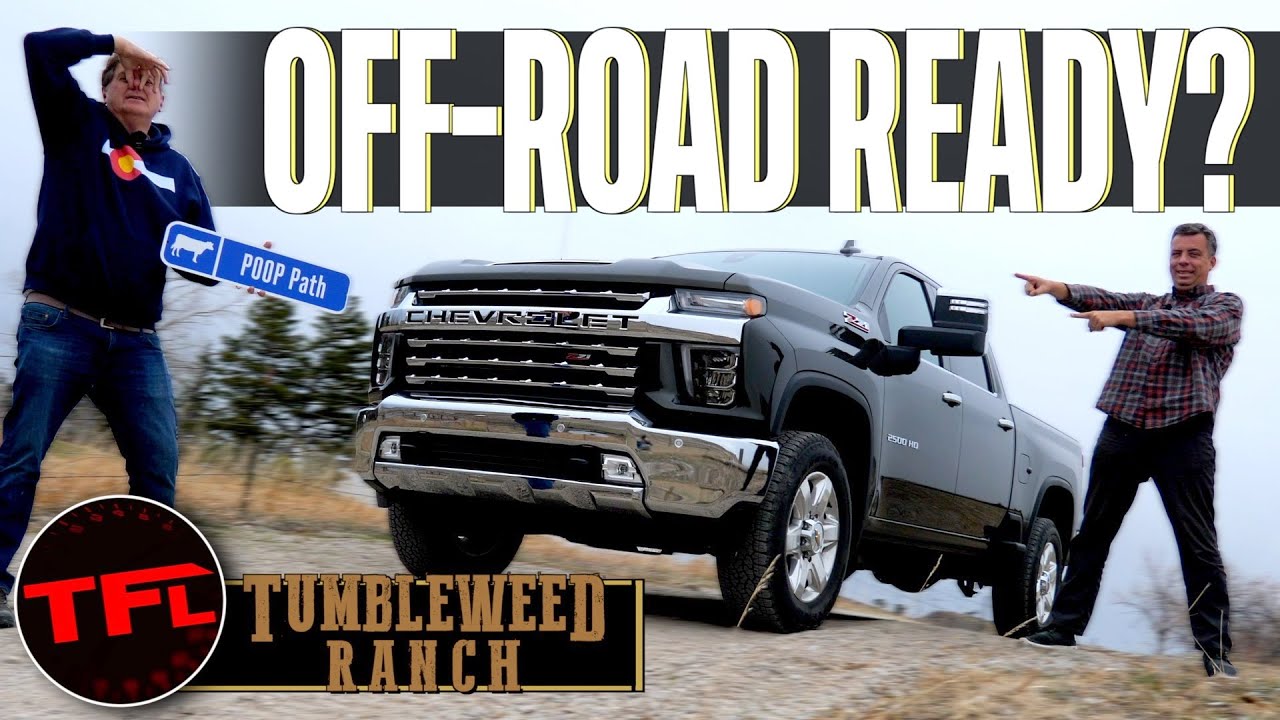 Chevrolet Silverado 2500 HD 2022 года, конечно, может буксировать! Но сможет ли Z71 выбраться из ...