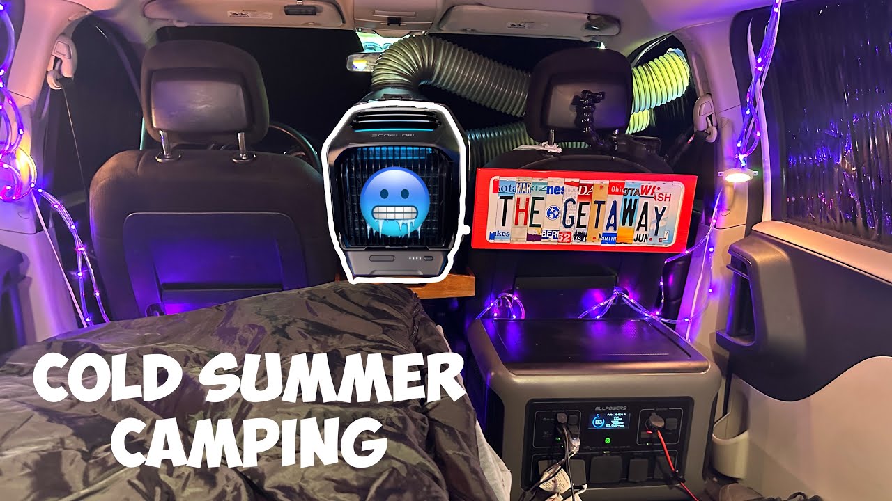 EcoFlow Wave 2 Portable AC Review and Setup | Best Van or Car Camping Air Conditioner - Van Life
