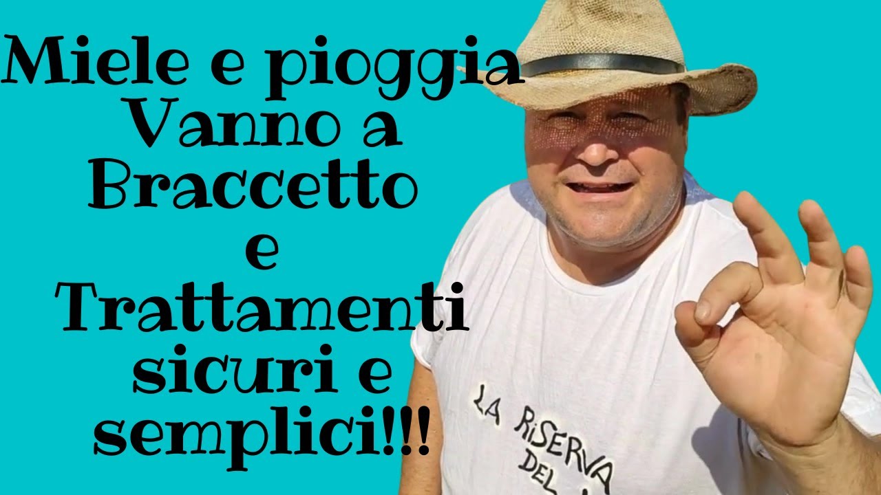 Miele e pioggia vanno a braccetto,trattamenti chi e quando e PERCHE' ? tu puoi FARLO? e dove FARLO?
