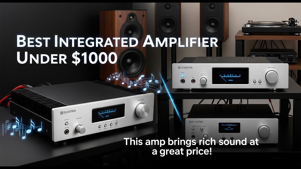 TOP 5 Best Integrated Amplifier Under $1000 2026 | Picks For Integrated Amplifier Under $1000