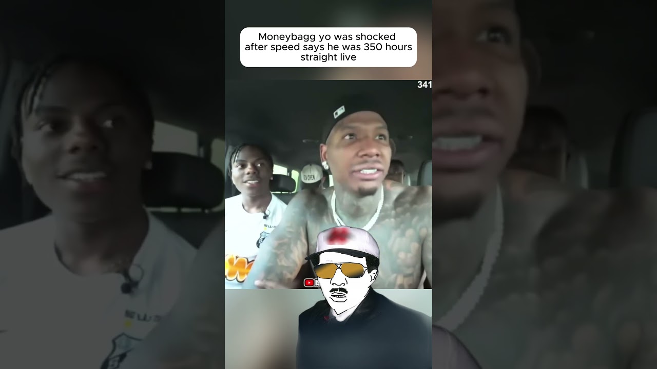 Moneybagg Yo shocked after Speed says he streamed 350 HOURS STRAIGHT 🤯