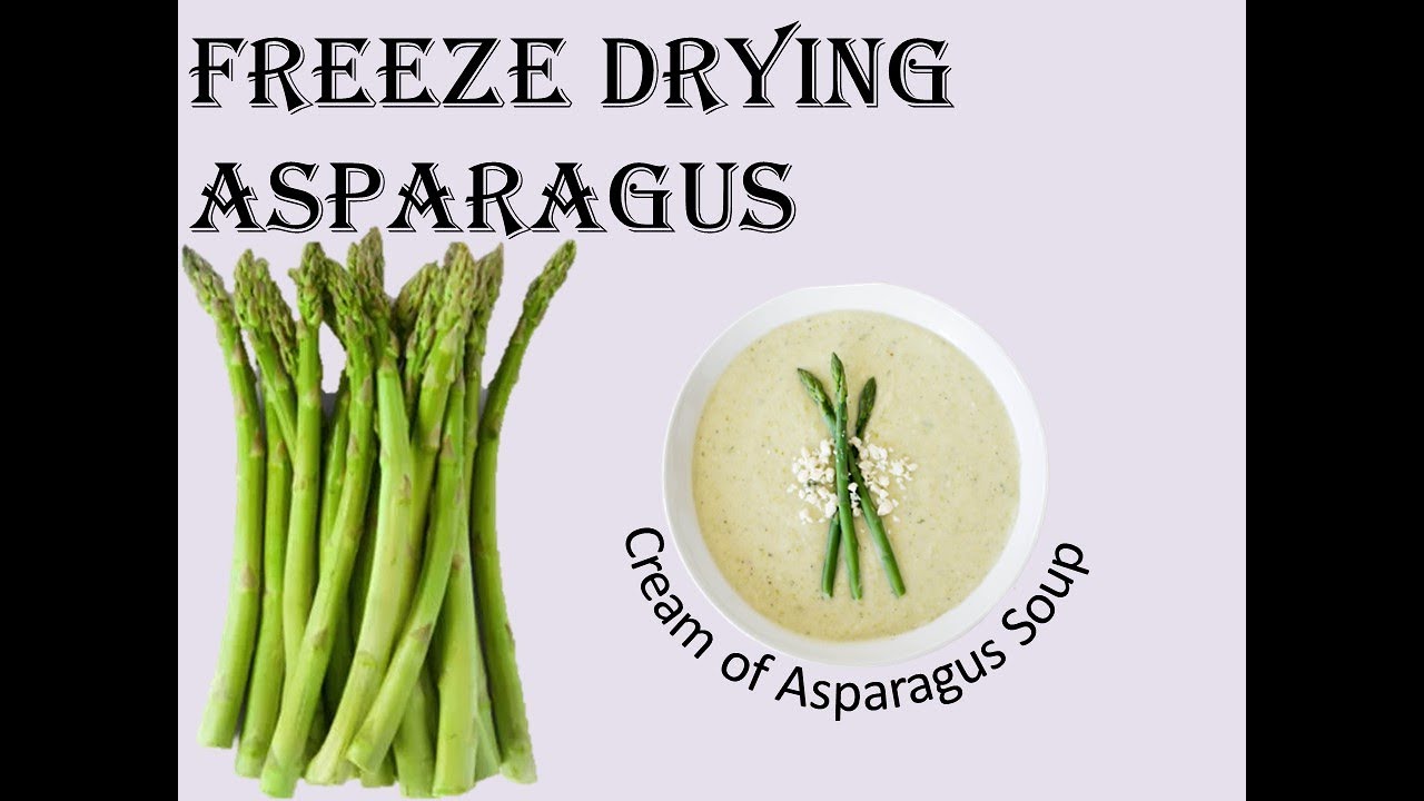 Freeze Dried Asparagus with recipes
