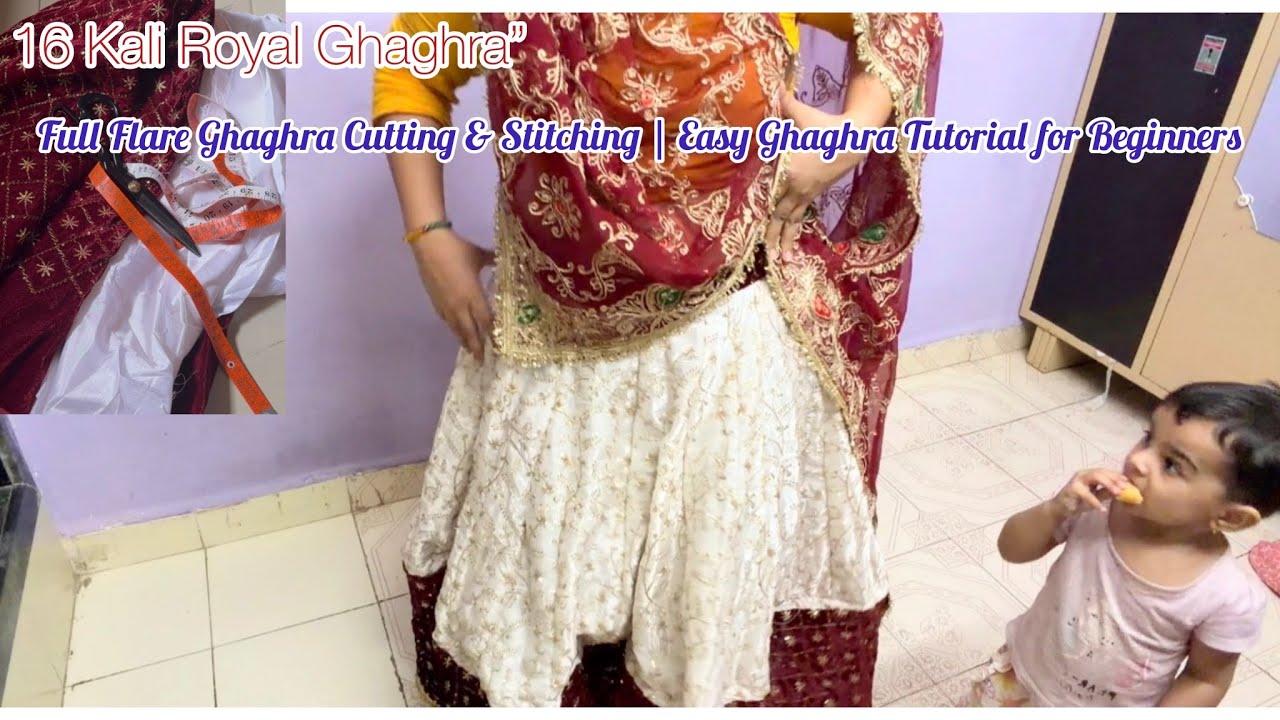 Full Flare Ghaghra Stitching Easy Ghaghra Beginners https://youtu.be/ZAAh6itdamA?si=XsDaPu0c1V12bbmT