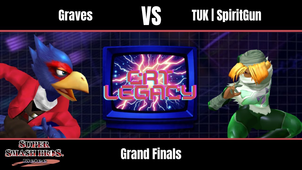 Graves (Falco) vs TUK | SpiritGun (Sheik) - Melee Grand Finals - CRT Legacy #18