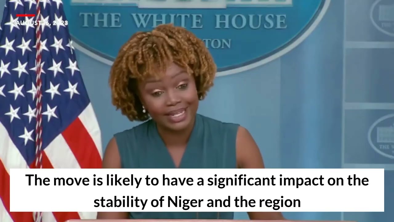 Biden administration formally designates military takeover in Niger as a coup