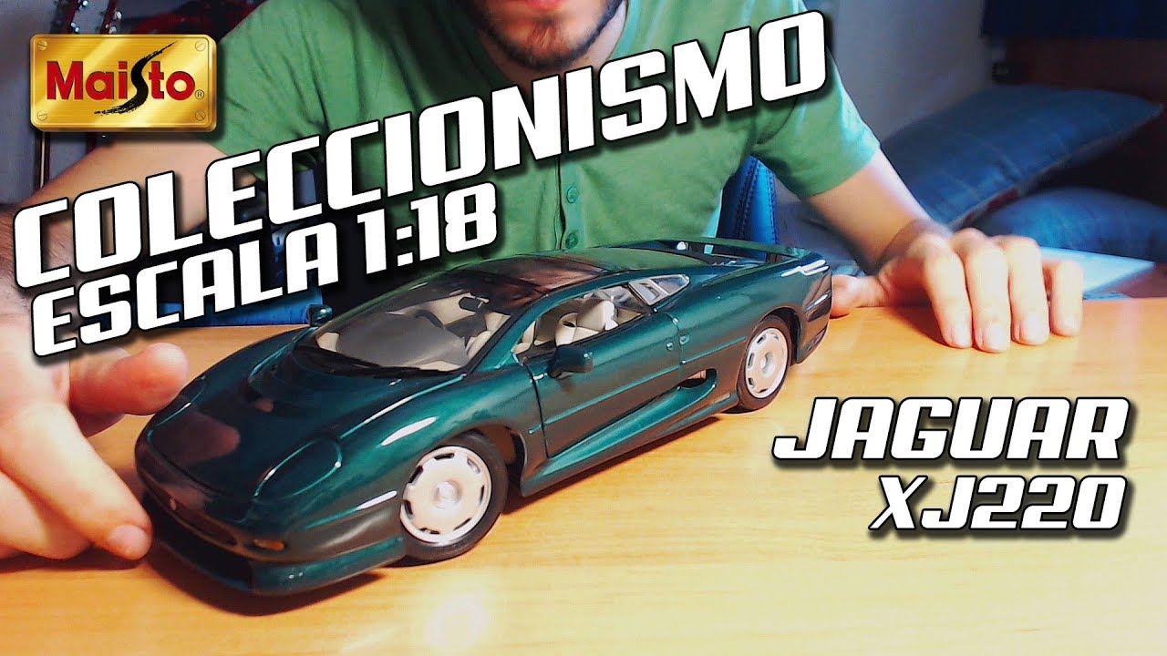 MODELISMO ESCALA 1:18 | JAGUAR XJ220 | Maisto