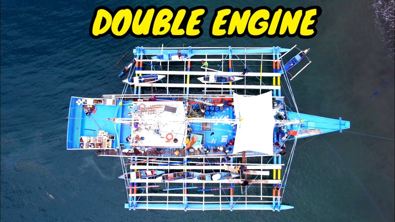 EP8-Part2 - Double engine Isuzu V10 & Nissan 6v | Dambuhalang Bangkang pang tuna