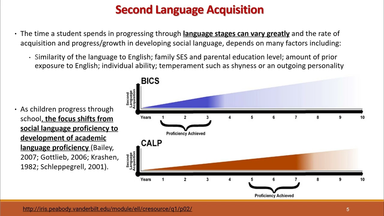 Language Registers (BICS/CALP)