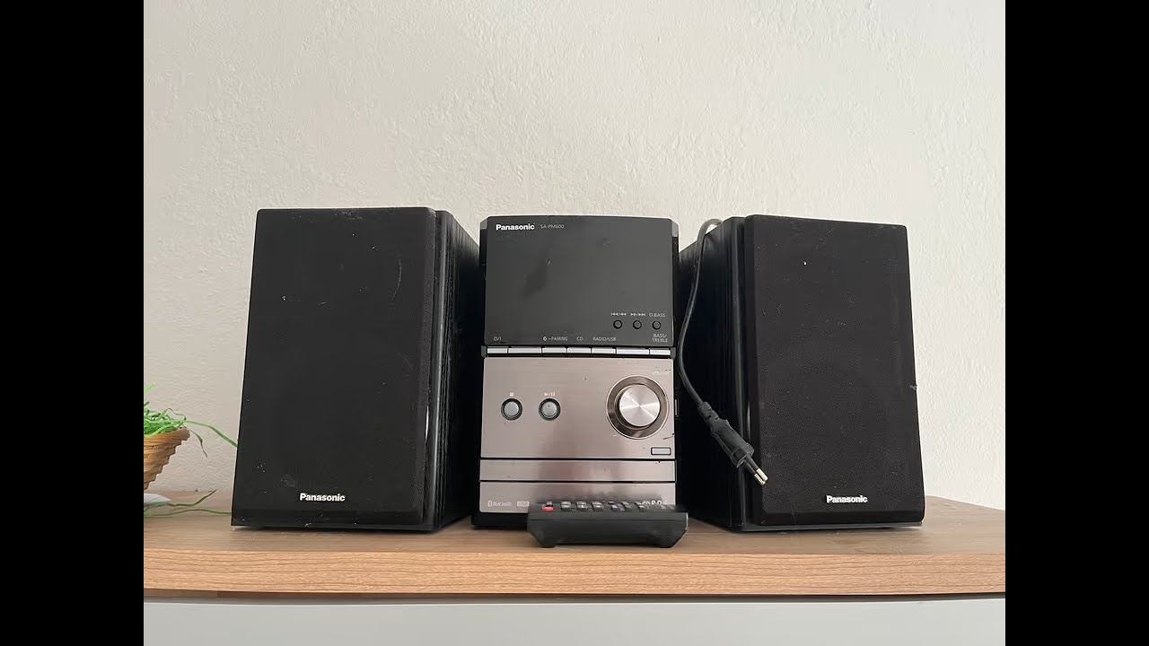 Stereo Panasonic SA-PM600: Presentazione e funzionamento