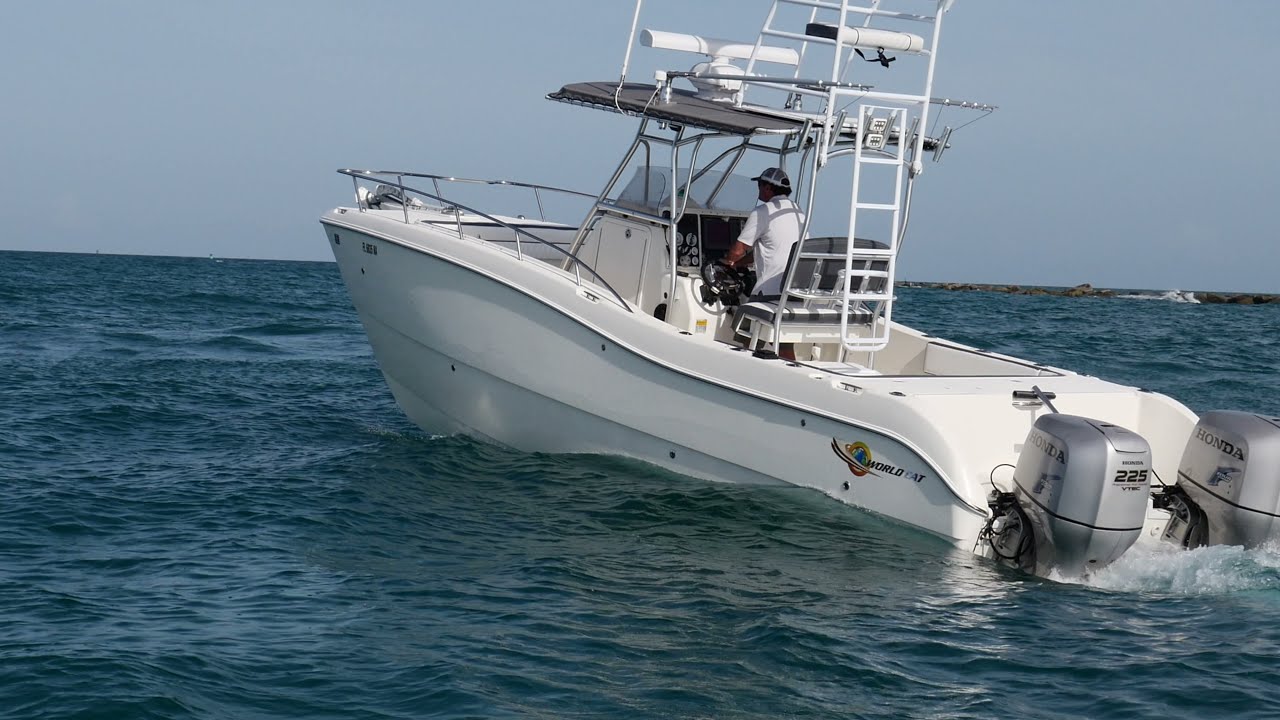 2002 World Cat 266SF (Tour + Sea Trial!)
