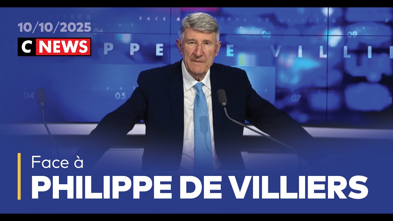 Face à Philippe de Villiers / 10 octobre 2025 (CNews)