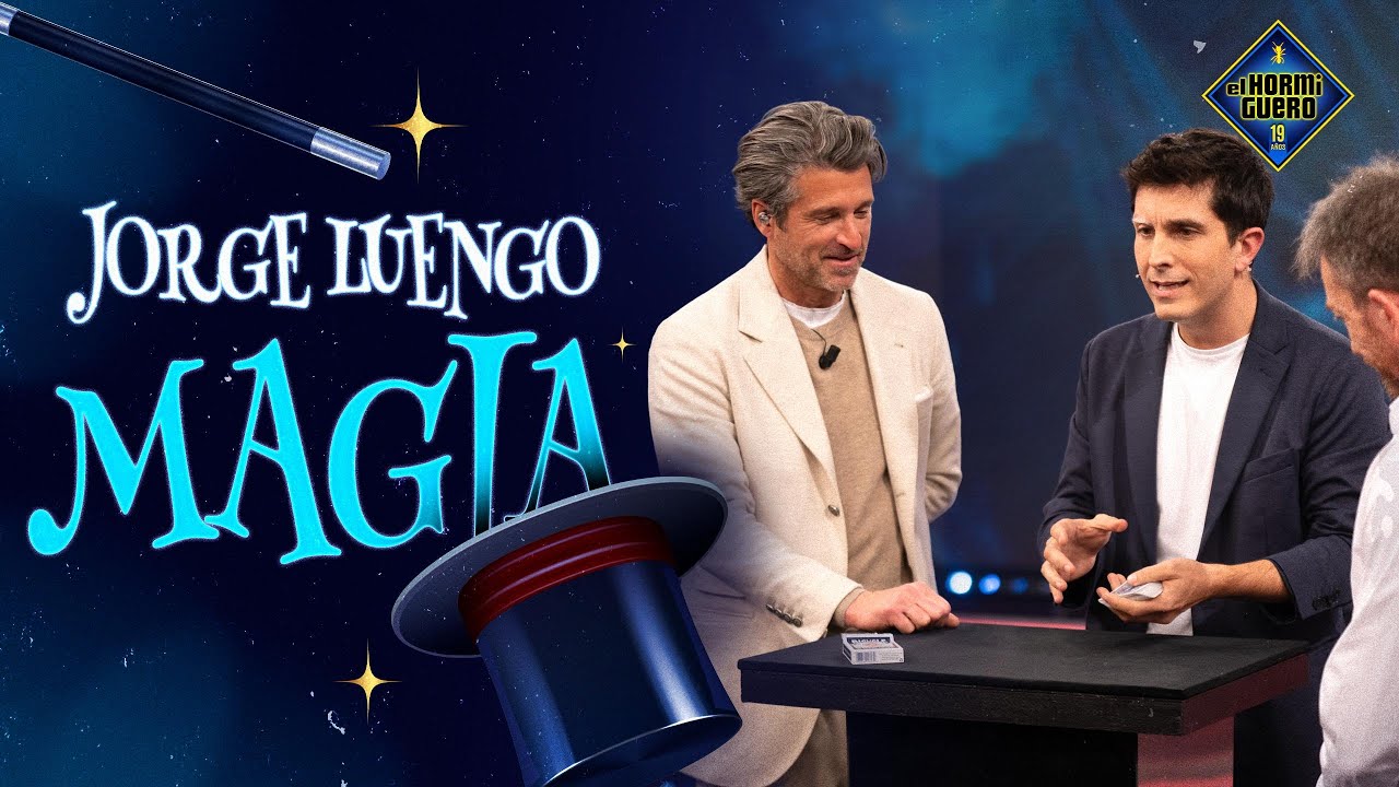 El campe&oacute;n del mundo de ilusionismo Jorge Luengo - Patrick Dempsey - El Hormiguero