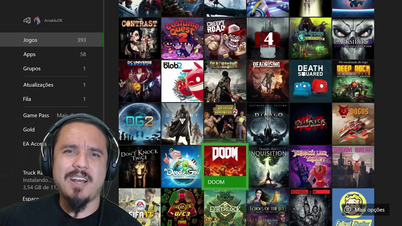 Minha Coleção de Jogos - Xbox One e 360