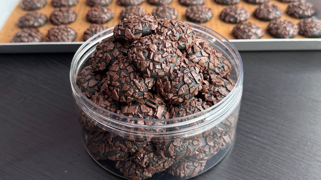 Black Chocolate Cookies