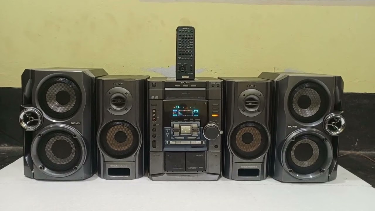 01995821215 Sony mhc vx777 pmp Watt 4400 rms watt 200+200 