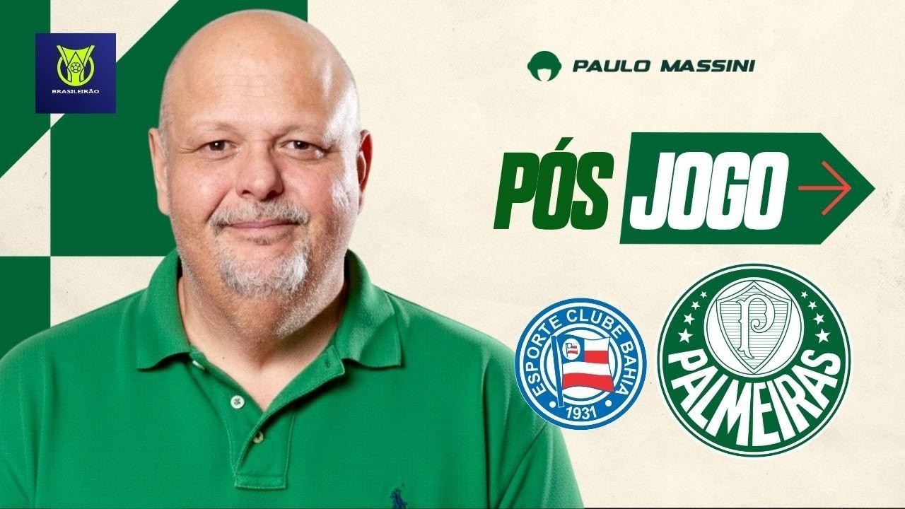 🚨 BAHIA X PALMEIRAS. P&Oacute;S-JOGO. COLETIVA ABEL FERREIRA.