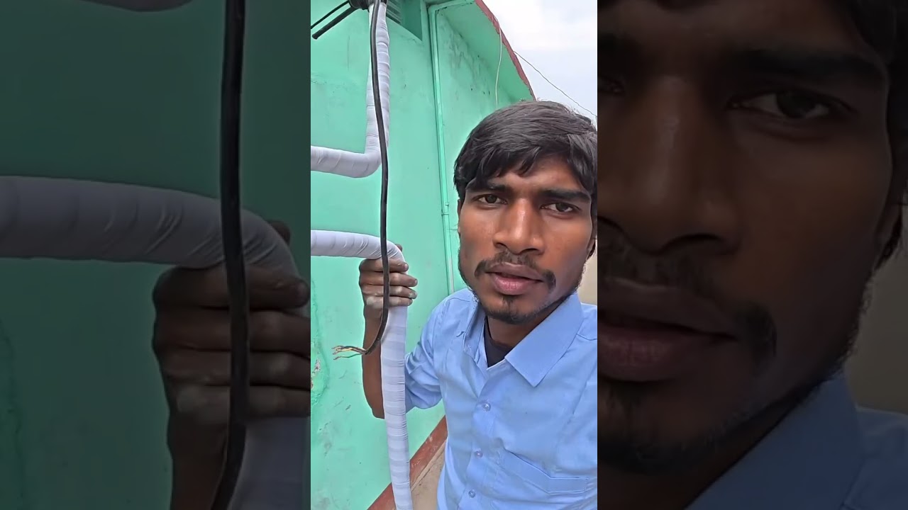 Panasonic AC Installation in Supaul Short Video || EHSAN
