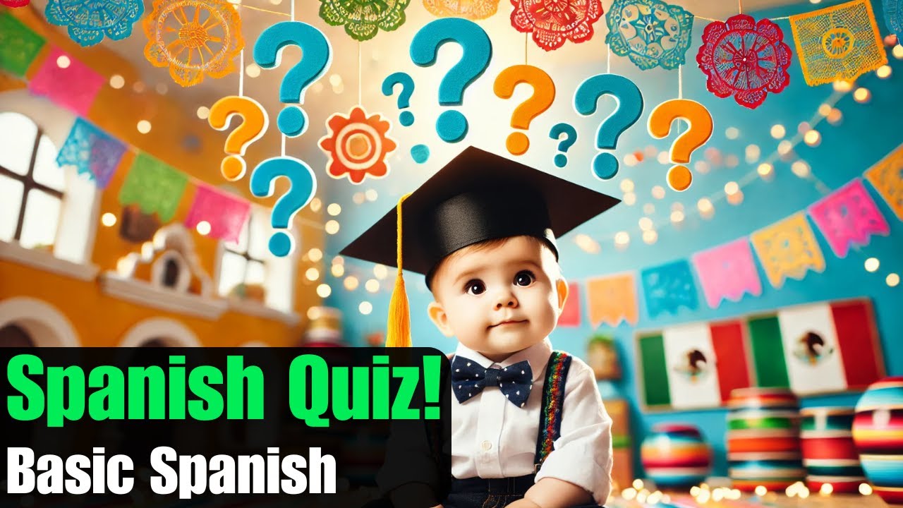 Spanish Quiz | 21 EASY QUESTIONS to Test Your Spanish Knowledge! ✅