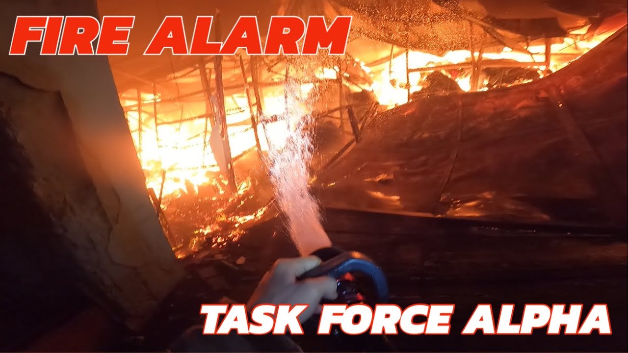 Fire alarm at Reparo Rd., Barangay Potrero, Malabon City | Task Force Alpha | 01/01/24