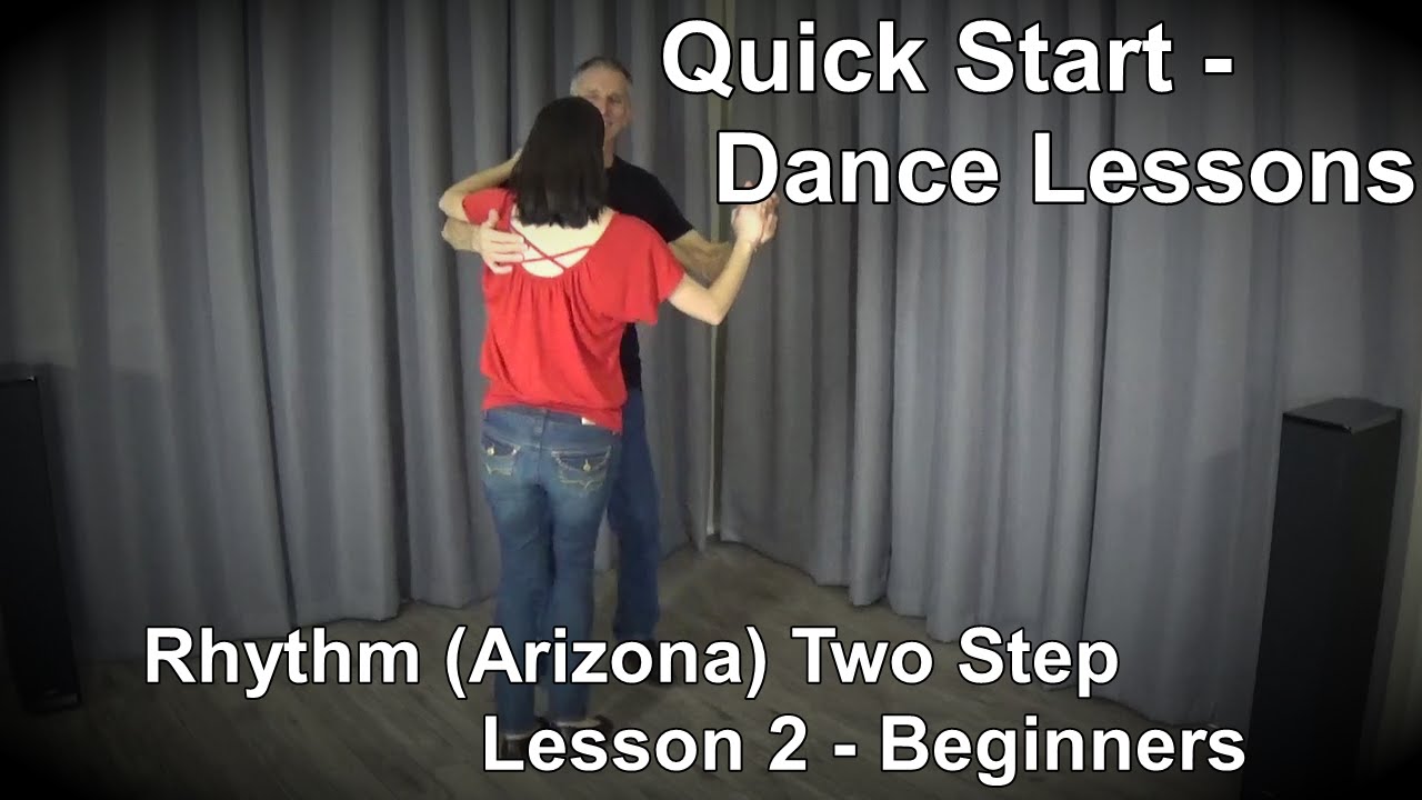 Arizona 2-Step / Rhythm Two Step - Quick Start Dance Lesson 2  - Beginner Country Dance Lessons