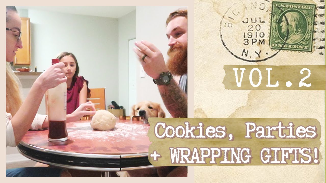 Christmas Cookies, Parties + Gift Wrapping! // Ep. 3