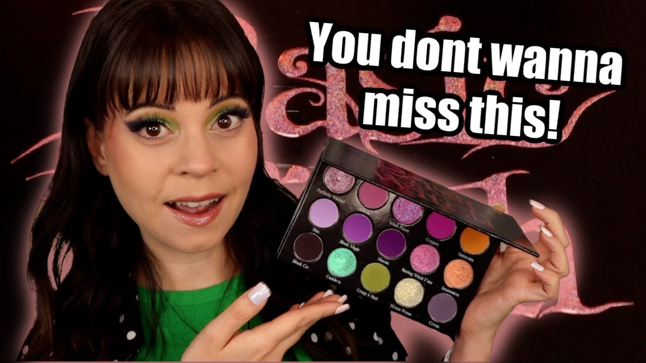 Best halloween release of the year??? Bella Beaute Bar Basic Witch palette