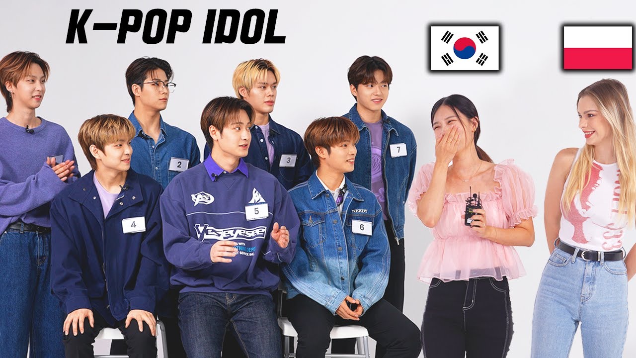 Foreigners Meet 7 Handsome Asian Guys For the First Time! Guess Their Position l Korea Poland Ghost9