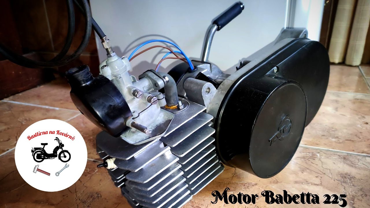 Složení motoru - Babetta 225 🛵