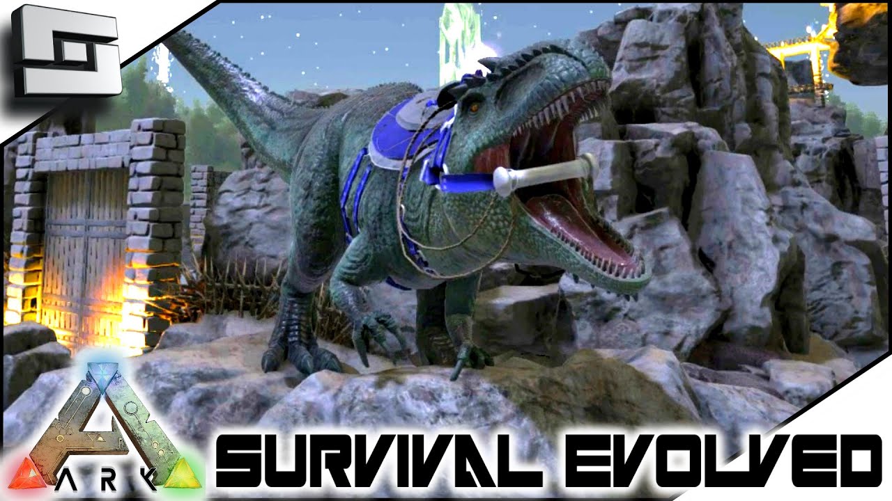 ARK: Survival Evolved - TAMING A GIGANOTOSAURUS! S3E95 ( Gameplay )