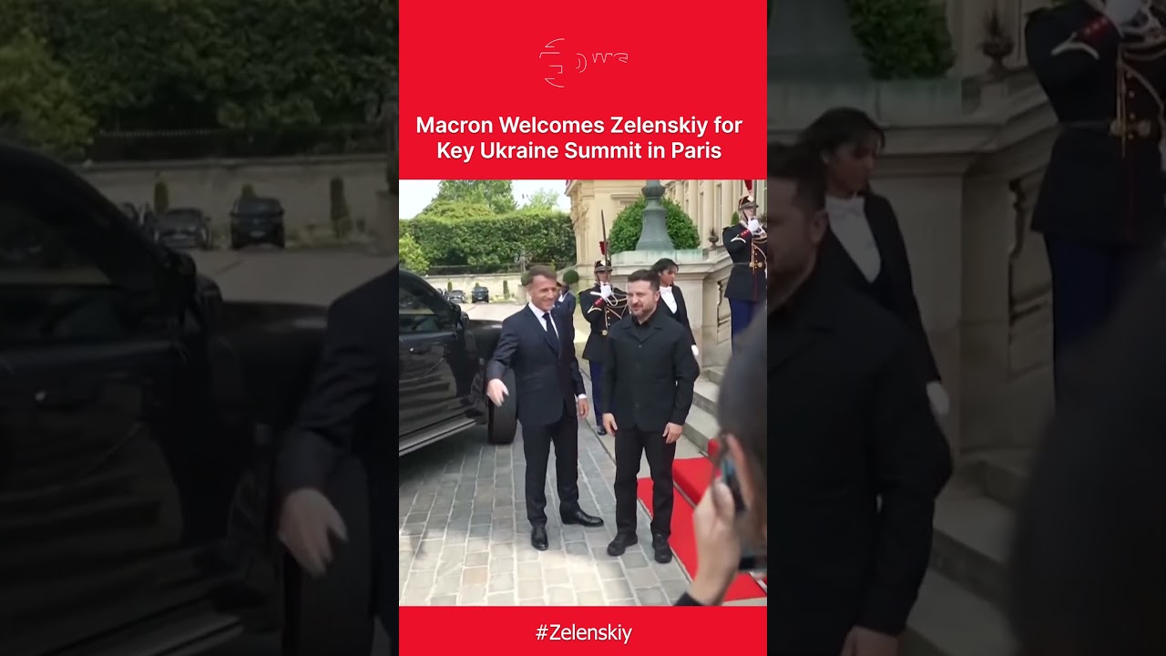 COALITION TALKS: Macron Welcomes Zelenskiy Ahead of Ukraine Security Talks in Paris | AC1C