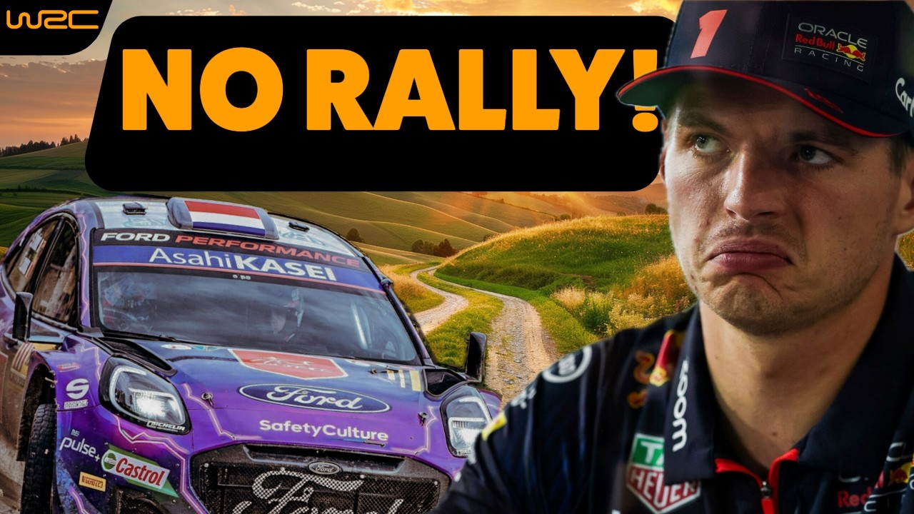 Verstappen Rules Out Rallying — Here’s Why