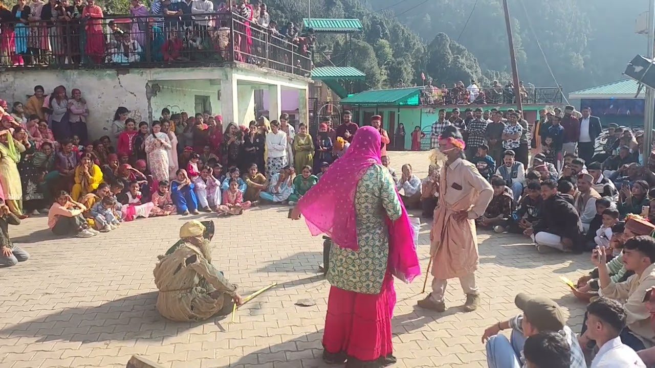 Comic time in Diwali celebration in Sirmour HP 