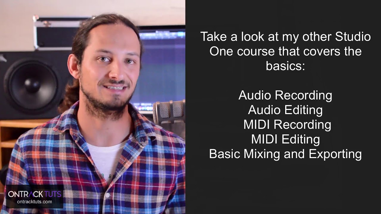 Introduction to Mixing and Mastering with Studio One