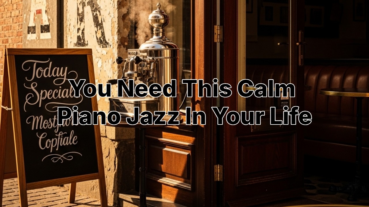 You Need This Calm Piano Jazz In Your Life