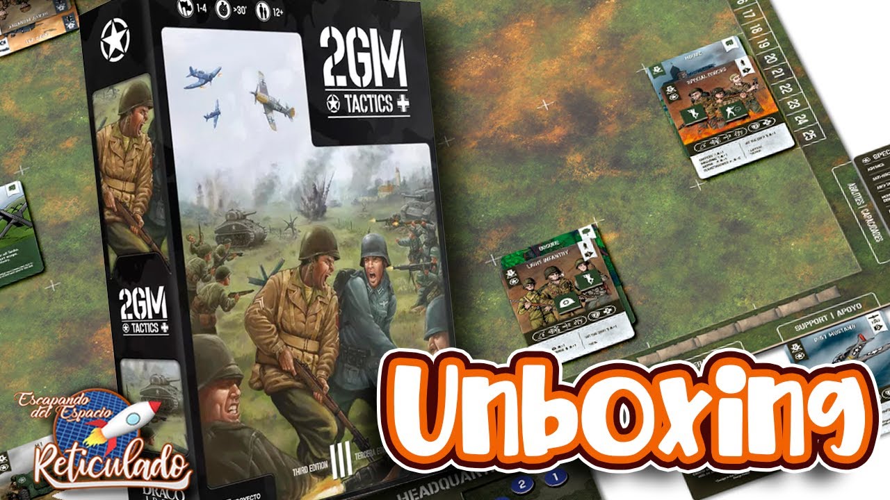 2GM Tactics UNBOXING | Abriendo la caja