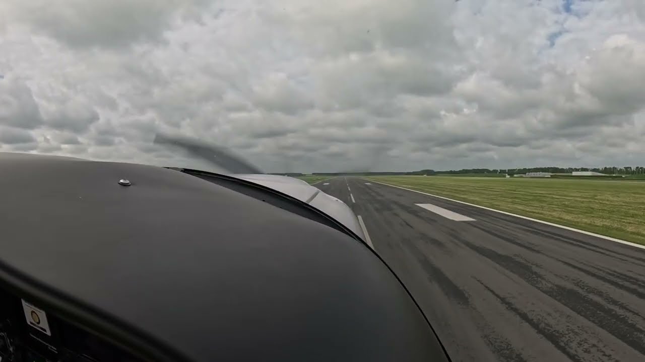 First Solo Flight Part 1:  4 Circuit Laps with the F.I. in the Tecnam P-Mentor (With ATC)