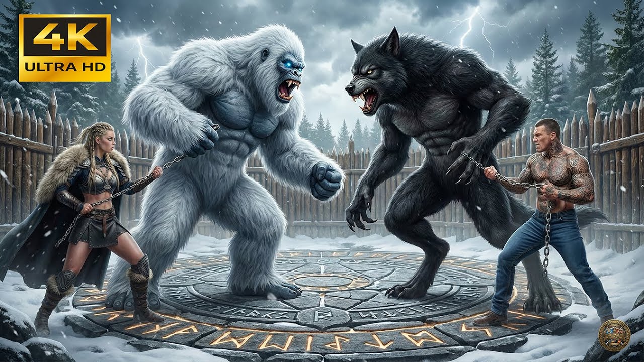 LEGENDARY YETI vs WEREWOLF: The Final Battle Arena! ⚔️❄️ Monster Clash