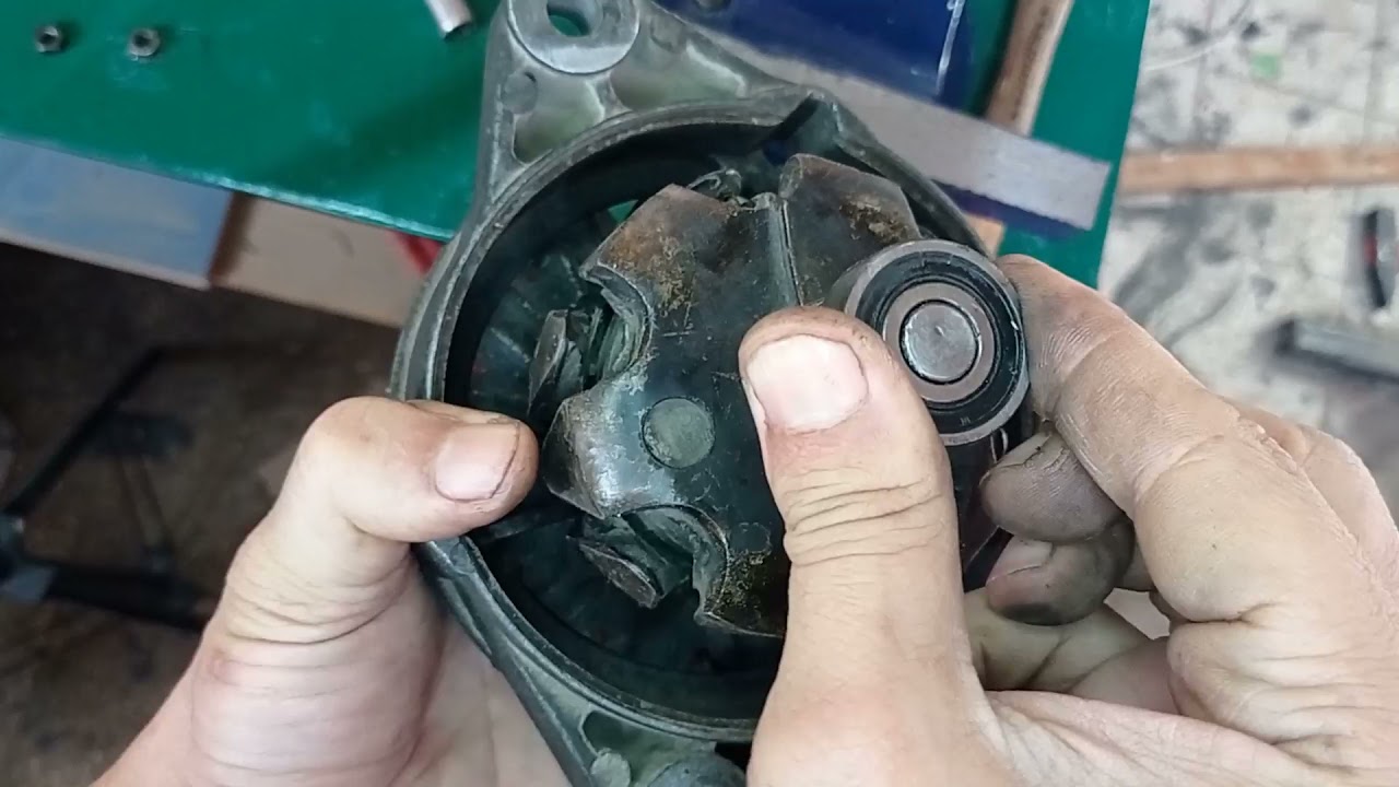 تغيير  بلي دينمو السيارة من الالف الي الياء