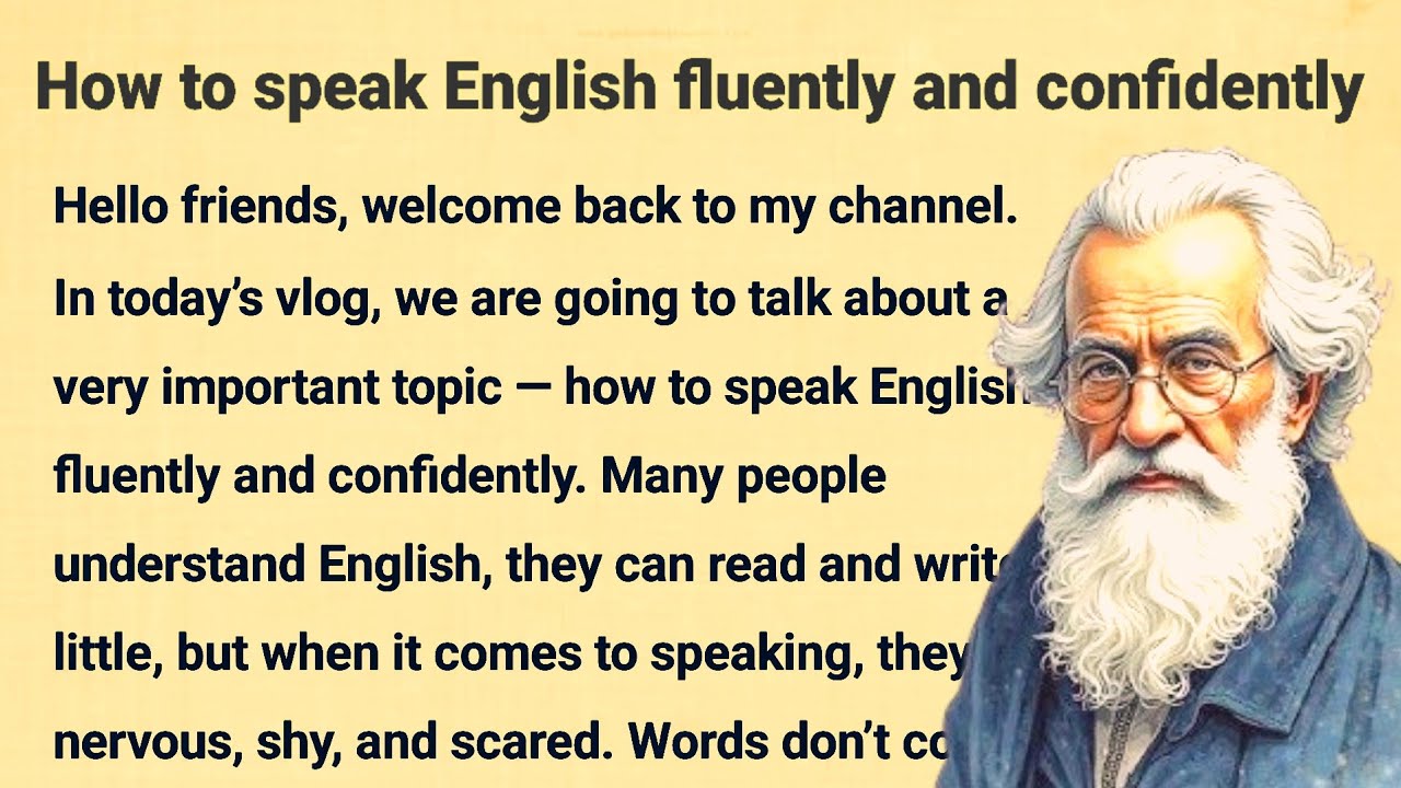 How to Speak English Fluently and Confidently