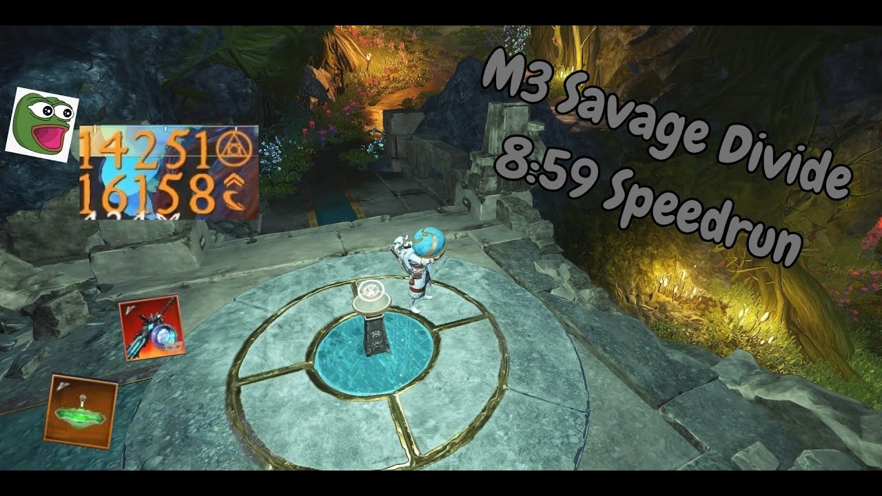 M3 Savage Divide - 8:59 Speedrun PB - Flex DPS