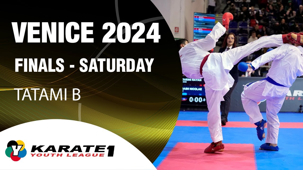 KARATE 1 VENICE: Finals CADET Categories - Tatami B | WORLD KARATE FEDERATION