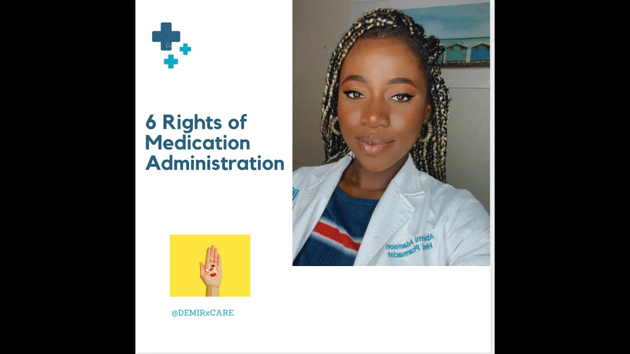 #Mustwatch before giving a patient their medication| 6 Rights of medication administration| #howto