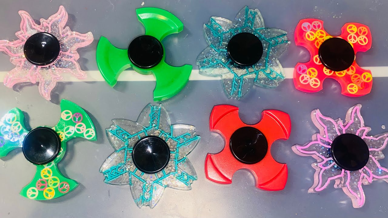 #464 RESIN FIDGET SPINNERS!! #jdictioncrafting #letsresin