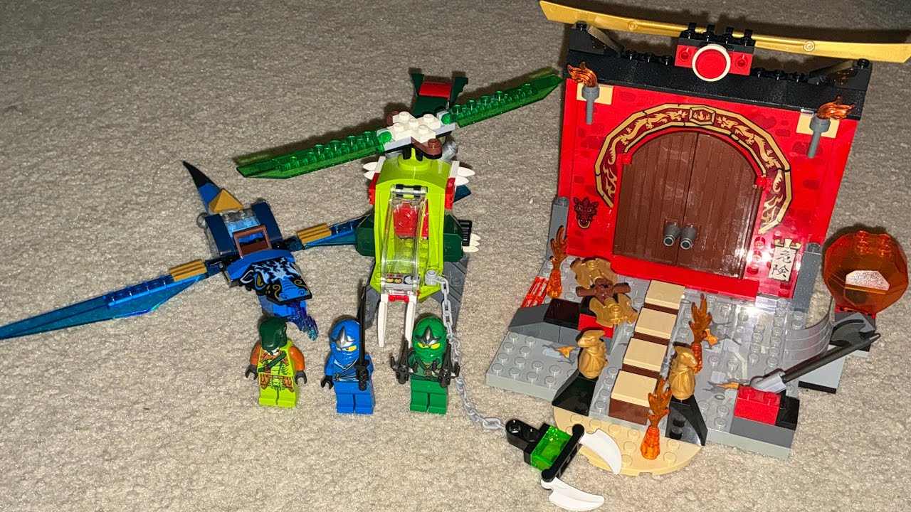 Lego Ninjago 10725 Lost Temple Review