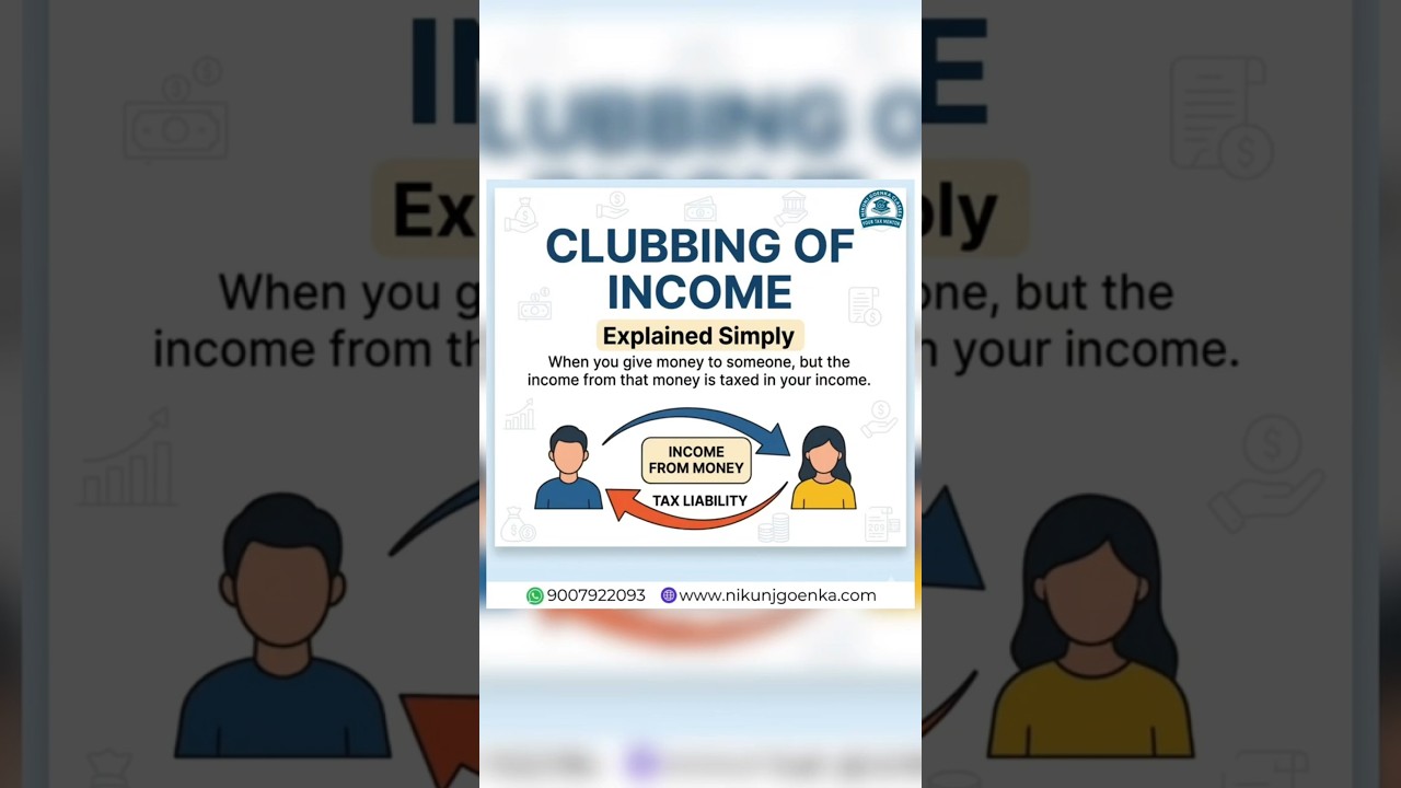#CMA concept-  Clubbing of Income &ndash; Explained Simply