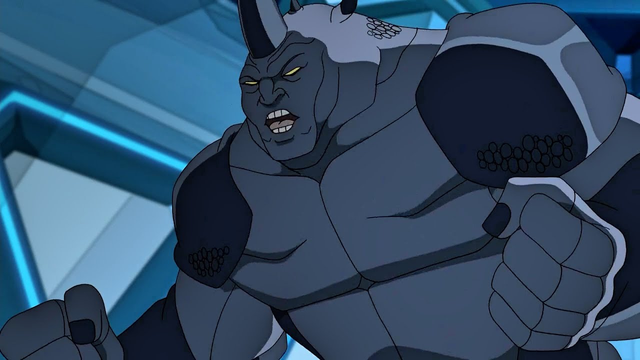 Rhino - All Powers from Ultimate Spider-Man