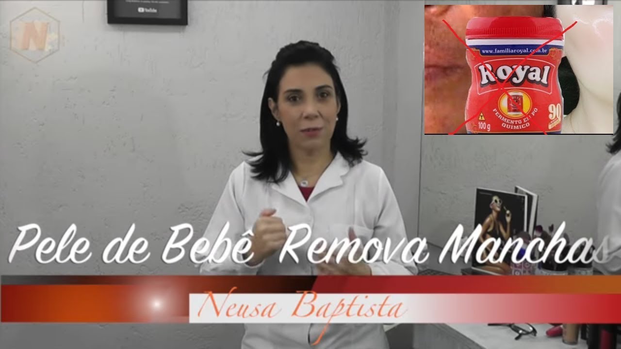 PELE de Bebê em 2 DIAS - USE PÓ ROYAL e Remova MANCHAS - Será Verdade?