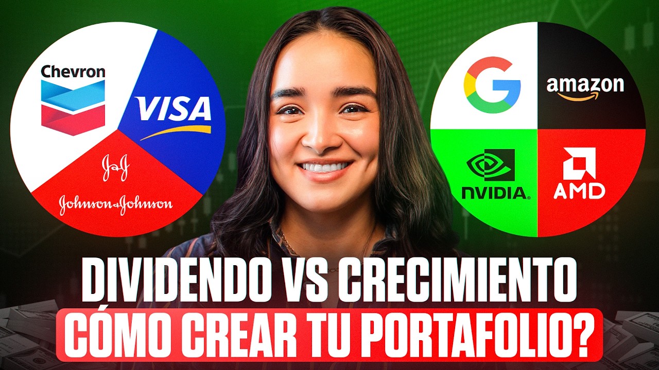 Dividendos vs Acciones de Crecimiento | La Mejor Estrategia para Principiantes