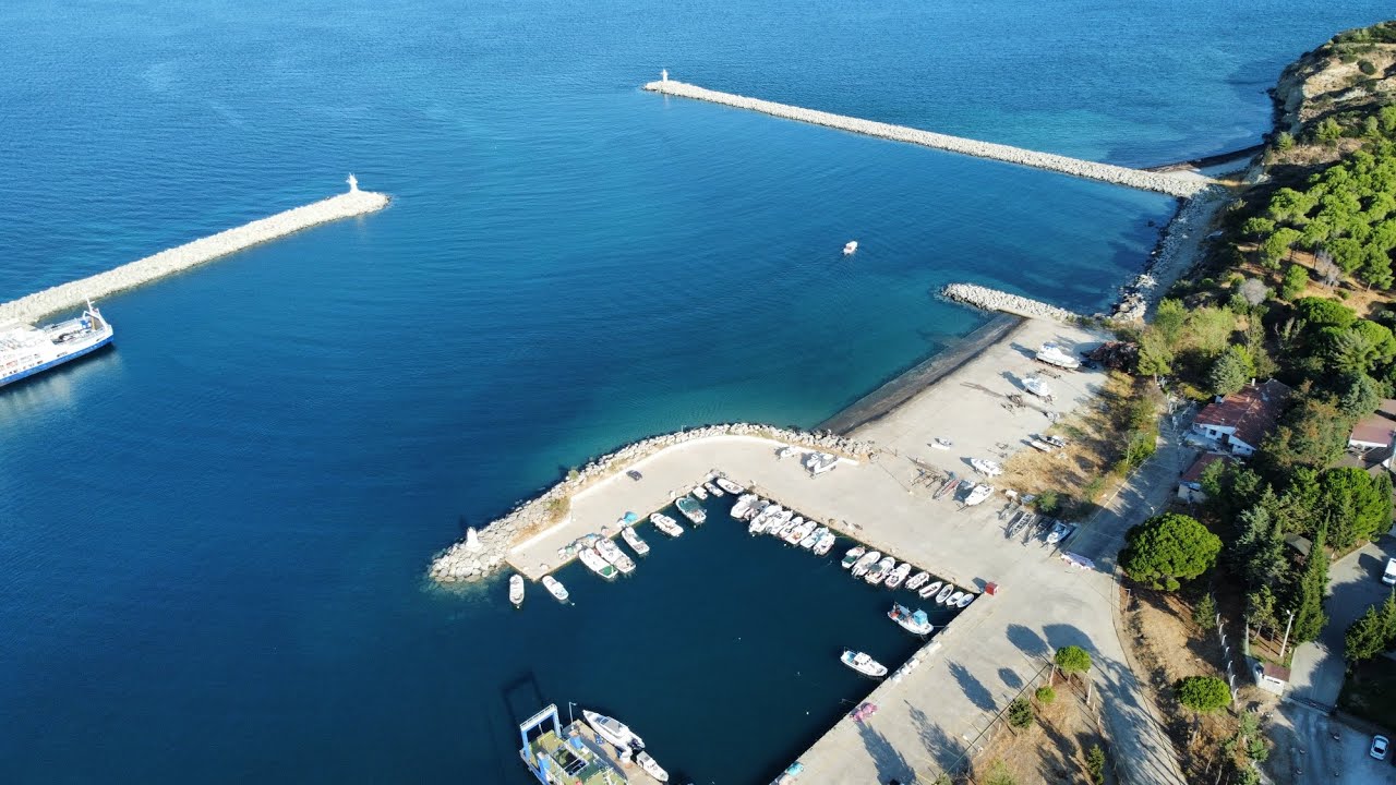 &Ccedil;anakkale G&ouml;k&ccedil;eada Kabatepe Limanı
